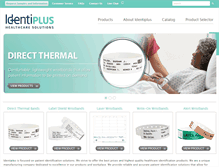 Tablet Screenshot of identiplus.com